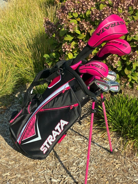 Women's Callaway Strata Clubs (Full Set) Left Hand Ladies Flex (New)
