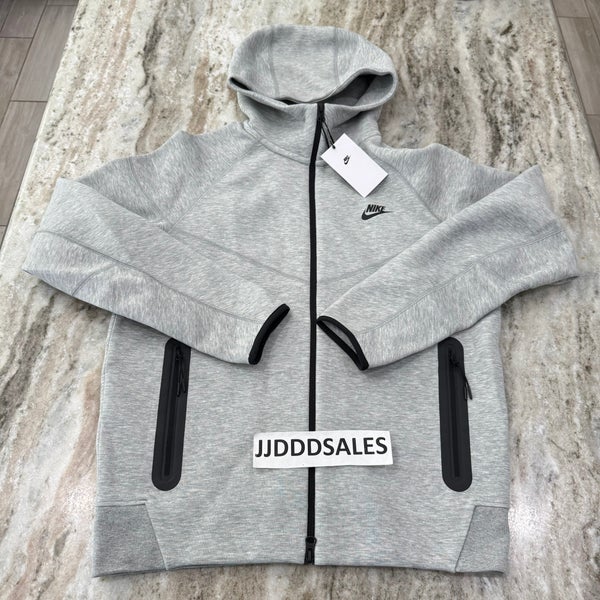 Nike Tech Fleece Windrunner Hoodie Full Zip Heather Grey FB7921-063 Men’s Sz M

New With Tags