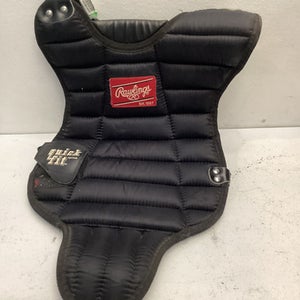 Used Rawlings 9P Catchers Chest Protector Black Youth 11443-S000198163
