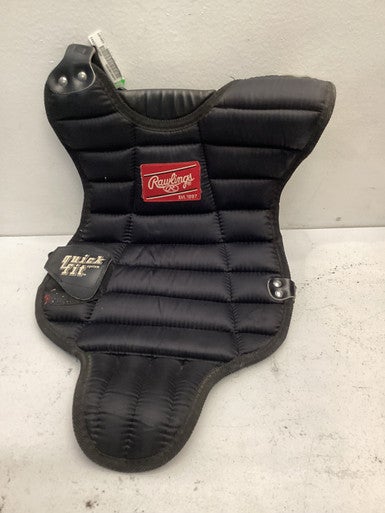 Used Rawlings 9P Catchers Chest Protector Black Youth 11443-S000198163