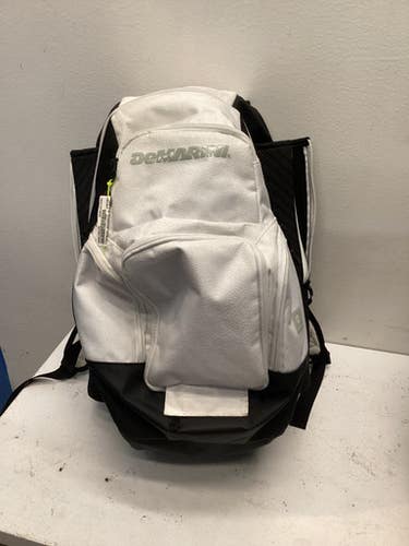 Used Demarini BACKPACK BB/SB Player Backpack Black And White 11443-S000198139