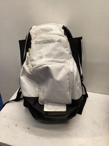 Used Demarini BACKPACK BB/SB Player Backpack Black And White 11443-S000198139