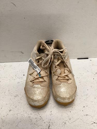 Used Under Armour BB/SB Cleats White Junior 01 11443-S000198398