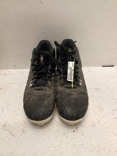 Used Under Armour BSBL BB/SB Cleats Black Youth 06.5 11443-S000198400