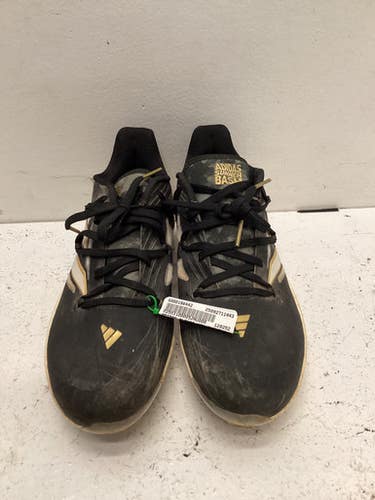 Used Adidas CLEATS BB/SB Cleats Black Youth 07.5 11443-S000198442
