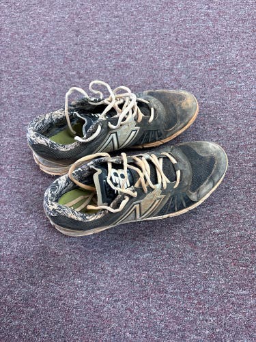 Gray Men's Size M 9.0 (W 10.0) Adult New Balance Low Top Metal (Used)