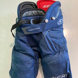 Blue Junior Small CCM vector 04 Hockey Pants (Used)