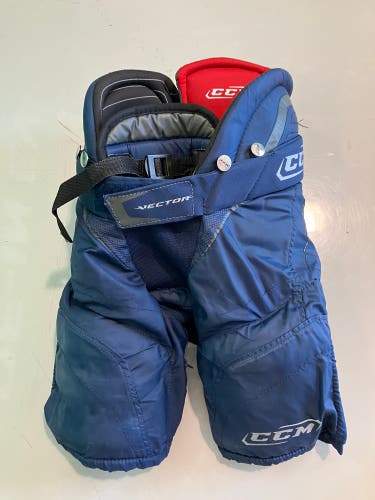 Blue Junior Small CCM vector 04 Hockey Pants (Used)