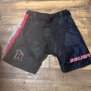 Black - Junior Large Bauer Pant Shell Pro Stock (Used)
