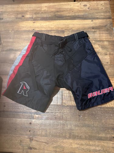Black - Junior Large Bauer Pant Shell Pro Stock (Used)