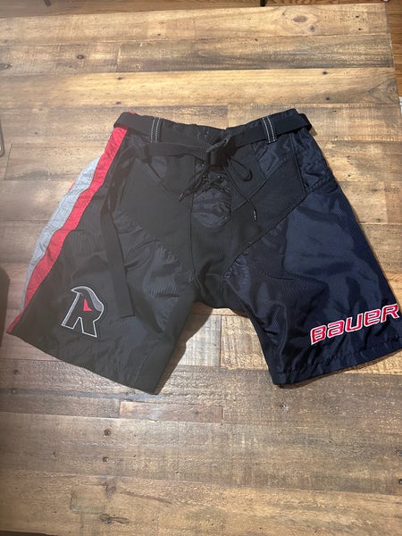 Black - Junior Large Bauer Pant Shell Pro Stock (Used)