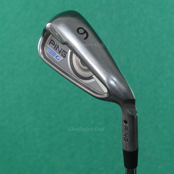 Ping G Series Black Dot Single 6 Iron Nippon AWT 2.0 Steel Stiff