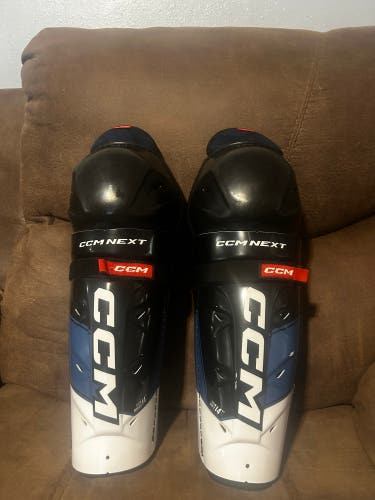 Senior CCM Next 14" Shin Pads (Used)