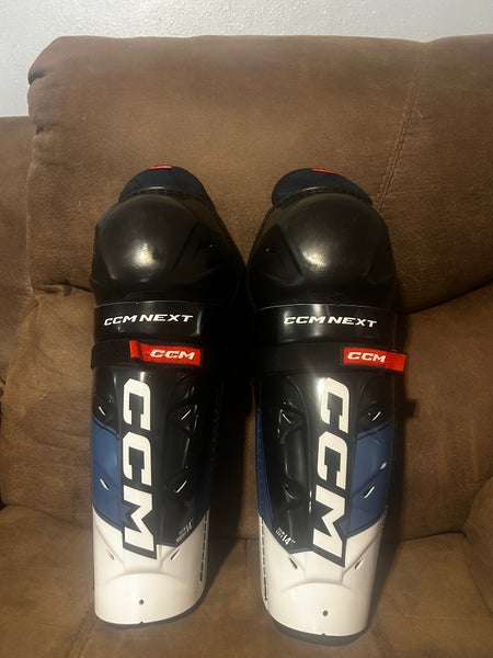 Senior CCM Next 14" Shin Pads (Used)