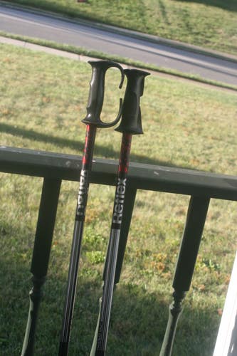 48in (120cm) Reflex All Mountain Aluminum Ski Poles with Pistol Grips