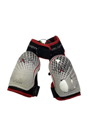 Used Bauer VAPOR X20 MEDIUM Senior Elbow Pads White/Black/Red MD 11347-S000257061