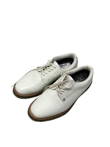 Used Mens Golf Shoes White Senior 7.5 11347-S000257049
