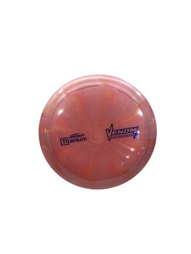 Used Discraft TITANIUM VENOM Disc Golf Driver Pink 11347-S000257030