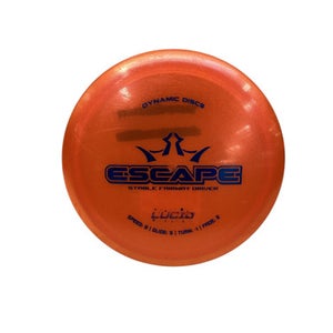 Used Dynamic Discs LUCID ESCAPE Disc Golf Driver Orange 11347-S000257026