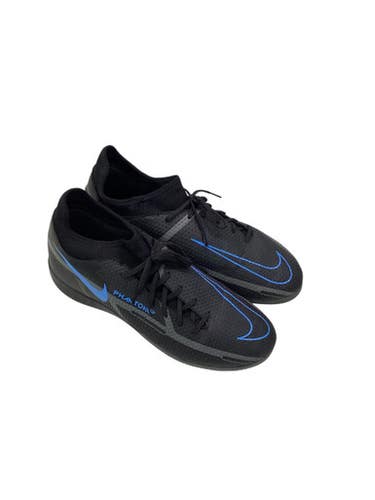 Used Nike PHANTOM GT INDOOR Soccer Indoor Shoes Black Senior 8.5 11347-S000257006