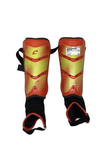 Used Champro Soccer Shin Guards Adult Orange LG 11347-S000256954