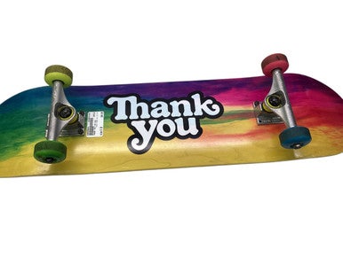 Used THANK YOU TIE DYE Complete Skateboard None 8" 11347-S000256942
