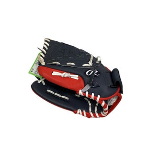 Used Rawlings PLAYERS SERIES BB/SB Glove LH Throw Grey And Red 11 1/2" 11347-S000256950