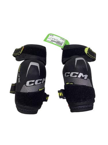 Used CCM TACKS XF PRO YTH Youth Elbow Pads LG 11347-S000256934