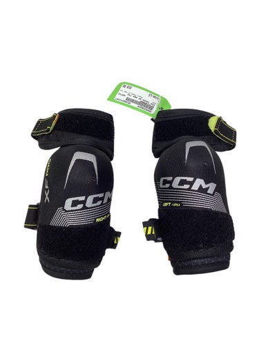 Used CCM TACKS XF PRO YTH Youth Elbow Pads LG 11347-S000256934