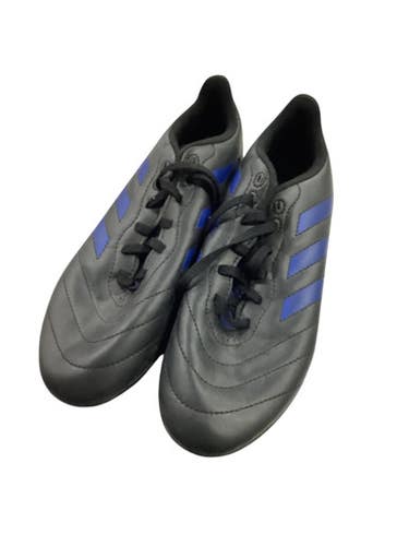 Used Adidas Soccer Cleats Black And Royal Blue Senior 5 11347-S000256920