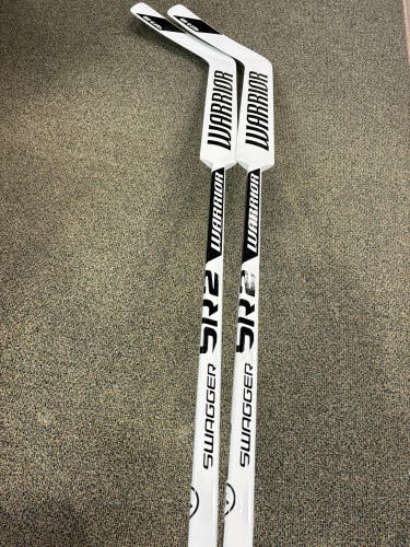 *2-Pack* Intermediate Warrior Swagger SR2 Goalie Stick Regular 23.5" Paddle (New)