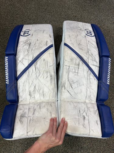 30+1" Intermediate Warrior Ritual G5 Goalie Leg Pads (Used)