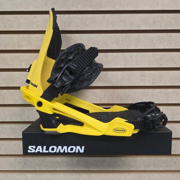 Unisex Medium Salomon Trigger Snowboard Bindings All Mountain (New)
