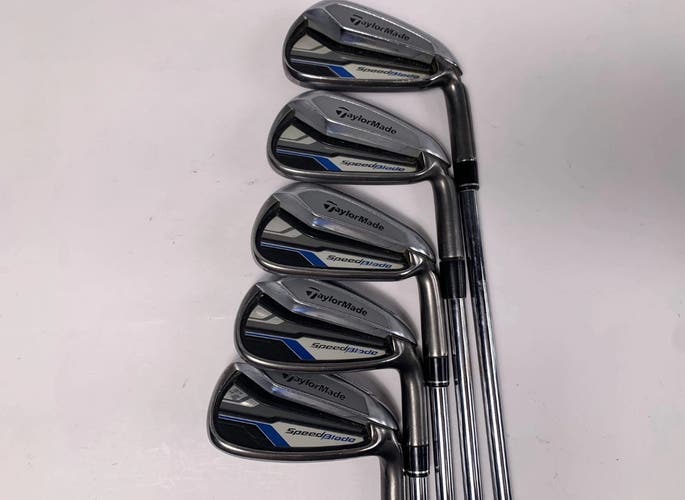 TaylorMade Speedblade Right Handed Iron Set 5 Pieces (Used)