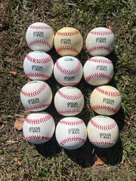 Tee Ball Baseballs 12 Pack (1 Dozen) (Used)