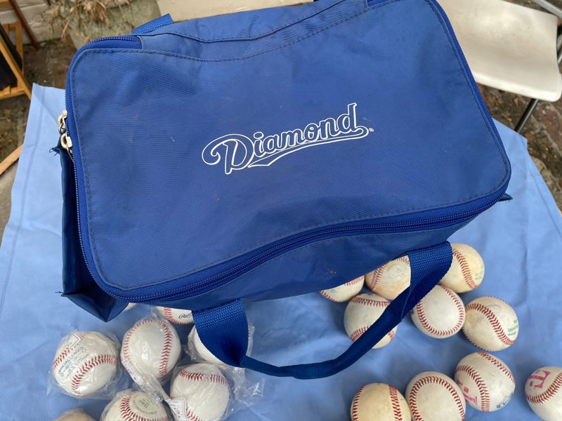 Diamond Baseball Coach's Zippered Bag comes with 30 Game Balls & room for more!