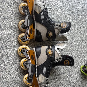 Bauer Vapor Agility Inline Skates Regular Width Size 8.5 (Used)
