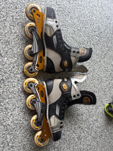 Bauer Vapor Agility Inline Skates Regular Width Size 8.5 (Used)