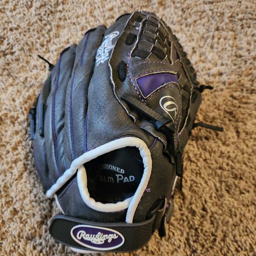 Rawlings RH Storm Fastpitch Softball Glove 12.5" Nice Shape/ Game Ready