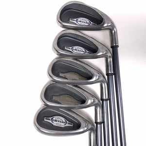 Callaway Big Bertha 2002 Iron Set 6-PW+SW RCH 65i 65g Ladies RH No 7 iron