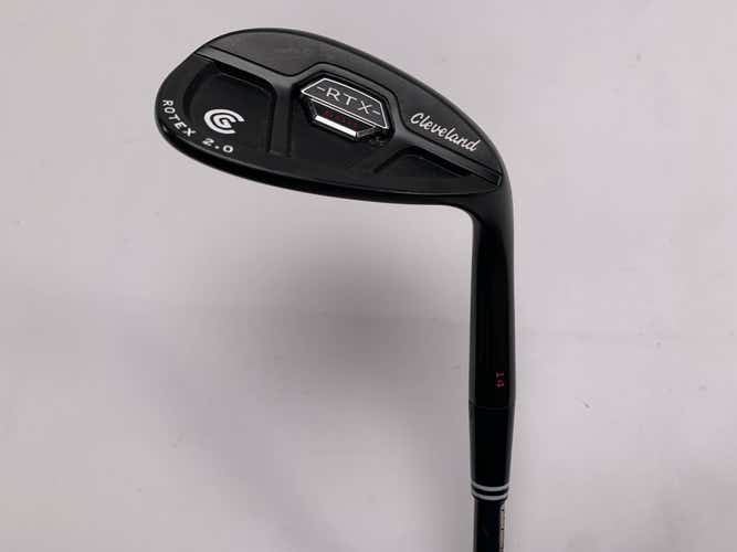 Cleveland 588 RTX 2.0 CB Black Satin Sand Wedge SW 56* 14 UltraLite Ladies RH