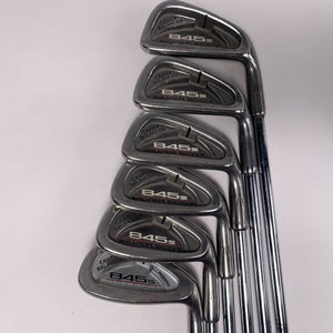 Tommy Armour 845 S Silver Scot Iron Set 5-PW Tour Step Stiff Steel Mens RH