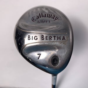 Callaway Big Bertha 2004 7 Fairway Wood 21* Big Bertha Gems 55 Ladies RH