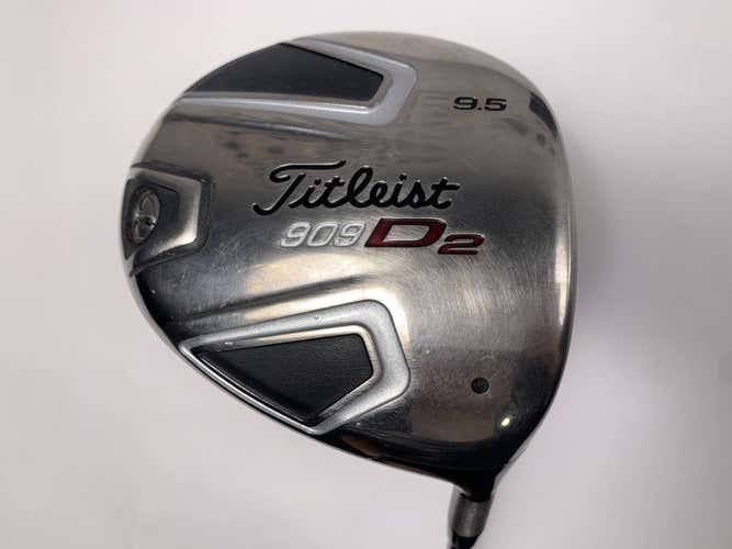 Titleist 909 D2 Driver 9.5* Aldila VooDoo Stiff Graphite Mens RH