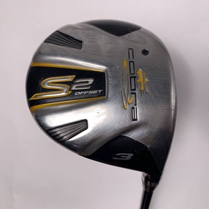 Cobra S2 OS 3 Fairway Wood 15* Fujikura Fit On Max 65g Regular Graphite Mens RH