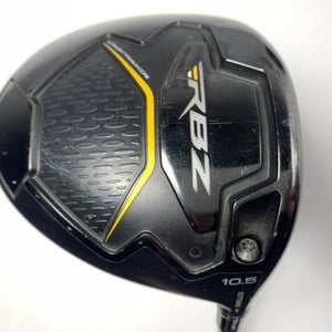 TaylorMade RocketBallz Black Driver 10.5* Matrix Ozik White Tie X4 55g Stiff RH