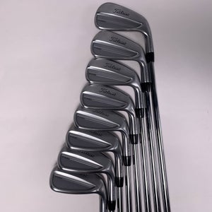 Titleist 2025 T100 Iron Set 4-PW+GW Rifle Precision 6.0 Stiff Steel RH +1'' NEW
