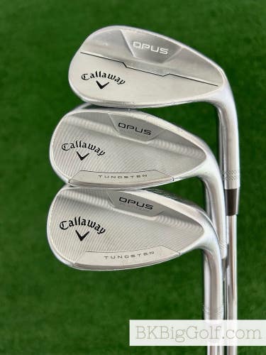 Callaway Opus Chrome 3 Wedge Set (50, 54, & 60 Degrees)