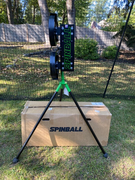 (Used) 2023 SpinBall Wizard 2-Wheeled Pitching Machine