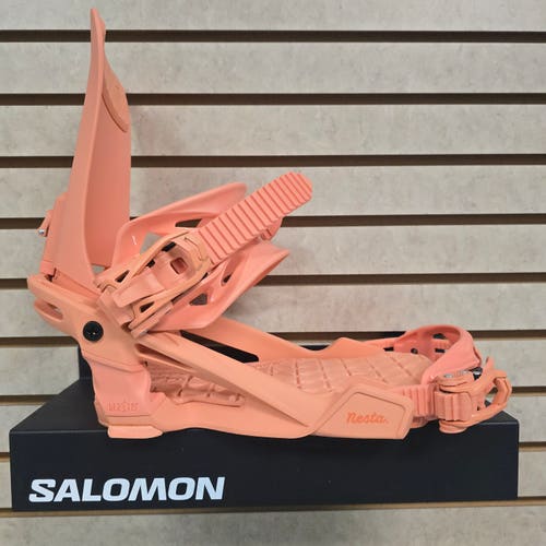 Women's Medium Salomon Nesta Snowboard Bindings All Mountain (New)